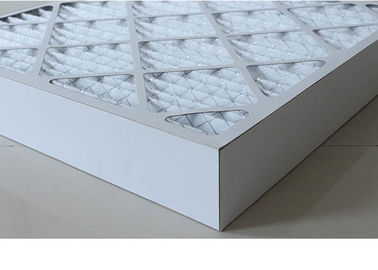 Euro Standard  Cardboard Air Filter ,   Media Filter Hvac With Metal Mesh Medium